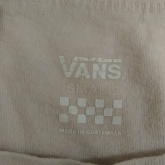 Pink vans tshirt - Picture 2 of 3